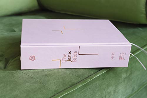 The Jesus Bible, NIV Edition, Leathersoft over Board, Pink, Comfort Print