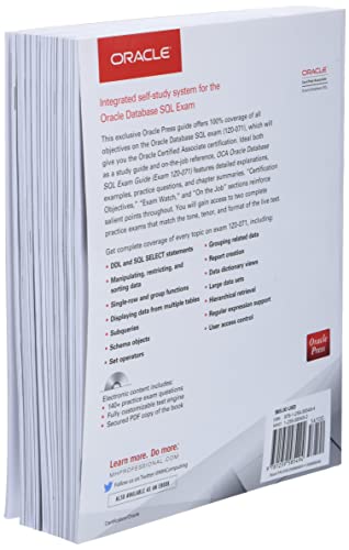 OCA Oracle Database SQL Exam Guide (Exam 1Z0-071) (Oracle Press)