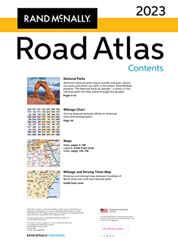 Rand McNally 2023 Road Atlas (Rand McNally Road Atlas)