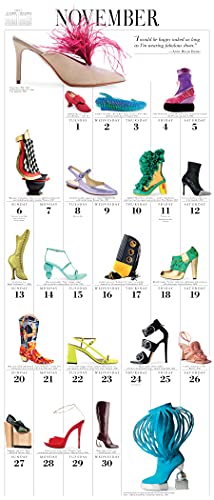 365 Days of Shoes Picture-A-Day Wall Calendar 2022: A Year of Gorgeous, Chic, Sexy, Classic, and Avant Garde Footwear.