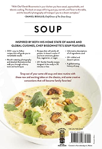 Soup: The Ultimate Book of Soups and Stews (Soup Recipes, Comfort Food Cookbook, Homemade Meals, Gifts for Foodies)