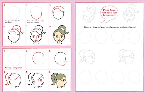 Learn to Draw... Faces (Easy Step-by-Step Drawing Guide) (Young Artist)