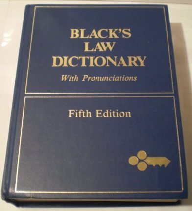 Black's Law Dictionary - Fifth Edition