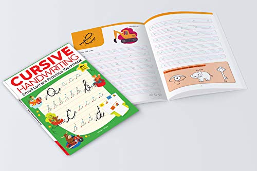 Cursive Handwriting: Small Letters, Capital Letters, Joining Letters and Word Family: Level 1 Practice Workbooks For Children (Set of 4 Books)