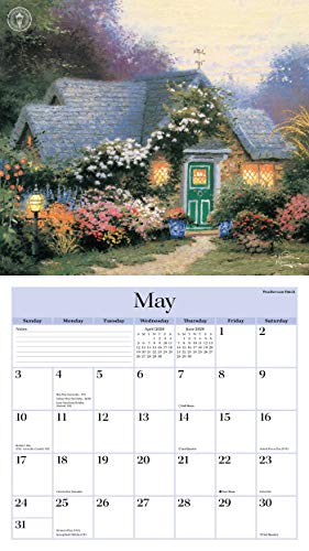 Thomas Kinkade Painter of Light 2020 Deluxe Wall Calendar