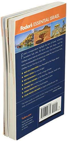 Fodor's Essential Israel (Full-color Travel Guide)