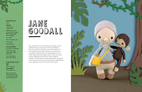 Crochet Iconic Women: Amigurumi patterns for 15 women who changed the world (Crochet Iconic Women, 1)