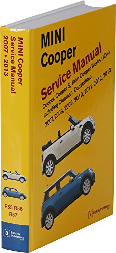 MINI Cooper (R55, R56, R57) Service Manual: 2007, 2008, 2009, 2010, 2011, 2012, 2013