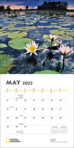 National Geographic: Most Beautiful Places 2022 Wall Calendar