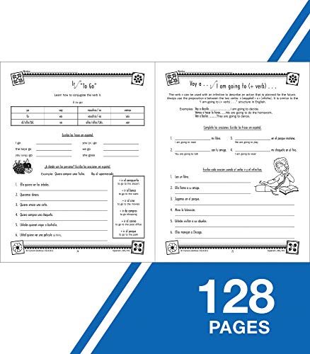 Skills for Success Spanish Workbook Grades 6-12 , Middle School and High School Vocabulary Building, Grammar Practice for Homeschool or Classroom (128 pgs)