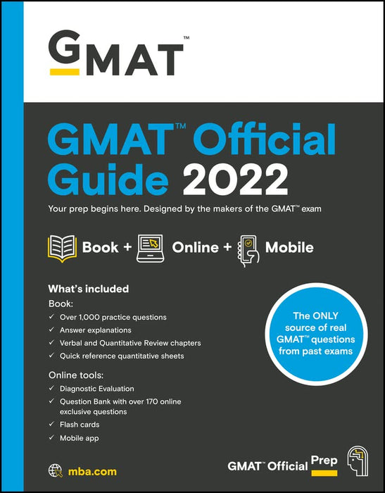 GMAT Official Guide 2022: Book + Online Question Bank