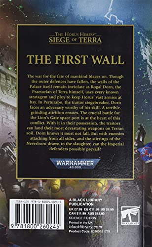 The First Wall (3) (Horus Hersey: Siege of Terra, 3)