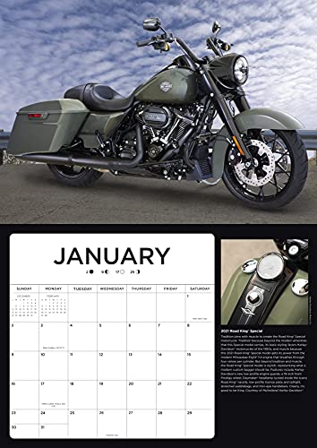 Harley-Davidson® 2022: 16-Month Calendar - September 2021 through December 2022