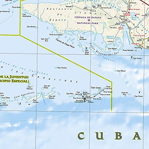 Cuba Map (National Geographic Adventure Map, 3112)