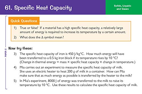 New Grade 9-1 Edexcel International GCSE Physics: Revision Question Cards (CGP IGCSE 9-1 Revision)