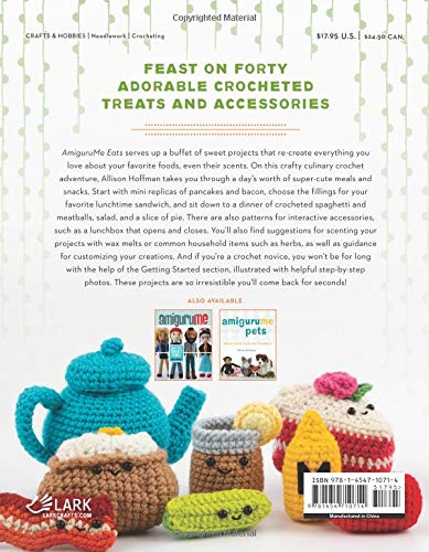 AmiguruMe Eats: Make Cute Scented Crochet Foods