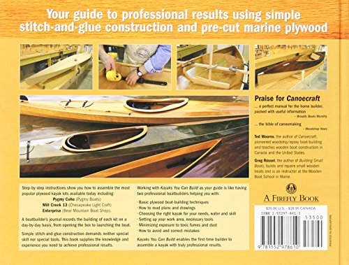 Kayaks You Can Build: An Illustrated Guide to Plywood Construction