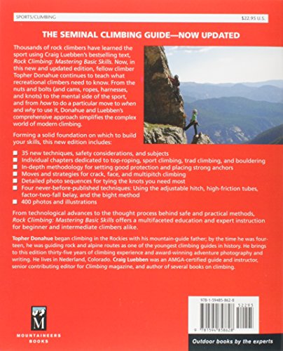 Rock Climbing, 2nd Edition: Mastering Basic Skills (Mountaineers Outdoor Experts)