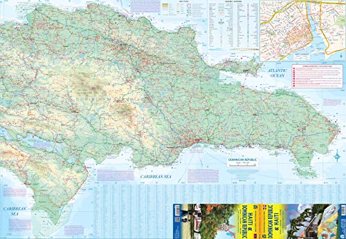 Dominican Republic 1:400,000 & Haiti 1:350,000 Travel Map (International Travel Maps)