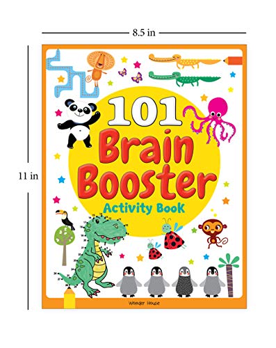 101 Brain Booster Activity Book : Fun Activity Book For Children (101 Fun Activities)