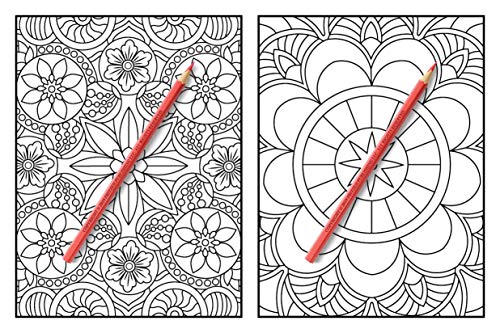 100 Magical Patterns: An Adult Coloring Book with Fun, Easy, and Relaxing Coloring Pages