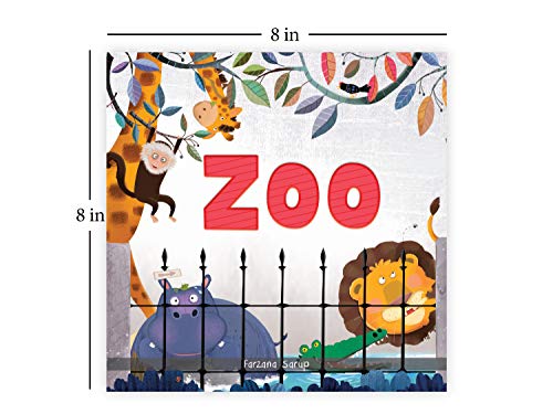 Zoo: Illustrated Book On Zoo Animals