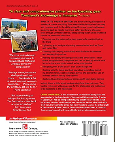 The Backpacker's Handbook, 4th Edition