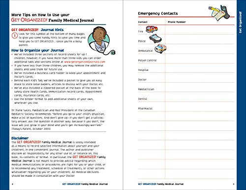 Your Family Health Organizer: Record Parents' and Kids' Medical Information All in One Place