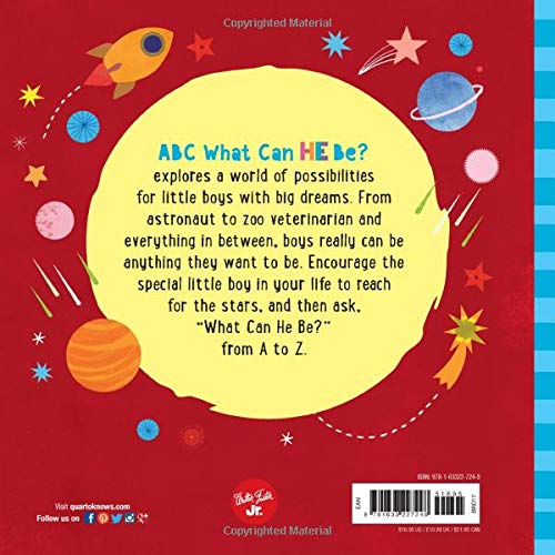 ABC for Me: ABC What Can He Be?: Boys can be anything they want to be, from A to Z (Volume 6) (ABC for Me, 6)