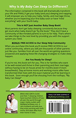 My Baby Can Sleep: The Real Reasons Your Baby Won't Sleep; The Quick Fixes Without Breaking Your Attachment; and The Secrets to Predictability, Flexibility, and Joy in Parenting