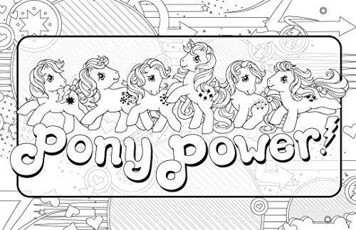 My Little Pony Retro Coloring Book