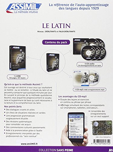 Le Latin (5 CD audio + 1 CD mp3)