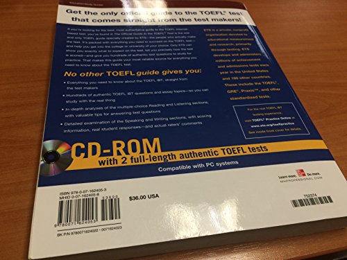 The Official Guide to the TOEFL iBT with CD-ROM, Third Edition