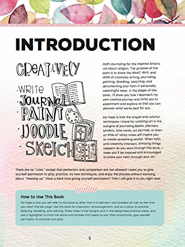 Faith Journaling for the Inspired Artist: Inspiring Bible art journaling projects and ideas to affirm your faith through creative expression and meditative reflection