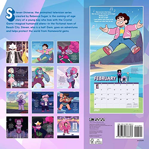 Steven Universe 2021 Wall Calendar