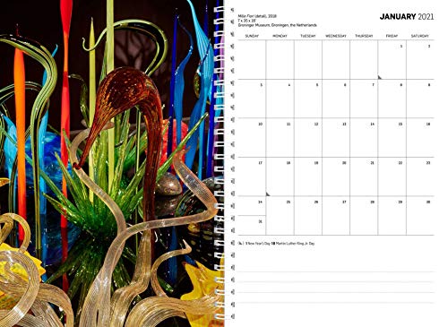 Chihuly 2021 Weekly Planner