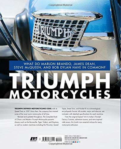 The Complete Book of Classic and Modern Triumph Motorcycles 1937-Today