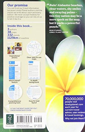 Fiji 9 (inglés) (Lonely Planet Travel Guide)