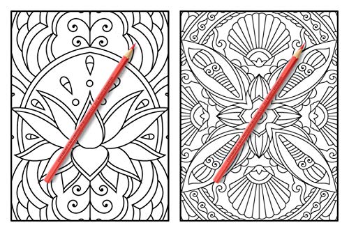 100 Magical Patterns: An Adult Coloring Book with Fun, Easy, and Relaxing Coloring Pages