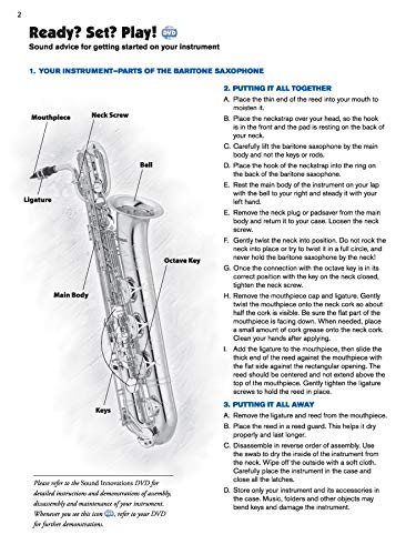 Sound Innovations for Concert Band, Bk 1: A Revolutionary Method for Beginning Musicians (E-flat Baritone Saxophone), Book, CD & DVD