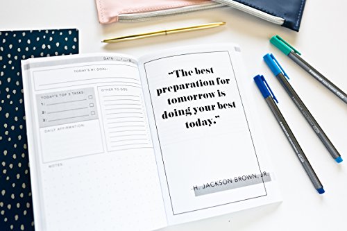 Goal Getter (A Productivity Journal): A Daily Goal Setting Planner and Organizer with Inspirational and Motivational Quotes