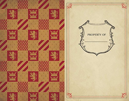 Harry Potter: Gryffindor Ruled Notebook