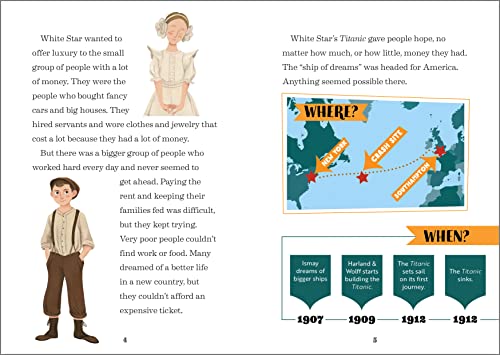 The History of the Titanic: A History Book for New Readers (The History Of: A Biography Series for New Readers)