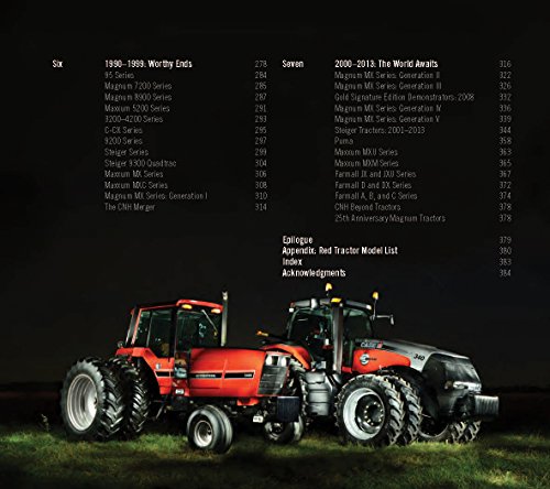 Red Tractors 1958-2013: The Authoritative Guide to Farmall, International Harvester and Case IH Farm Tractors in the Modern Era