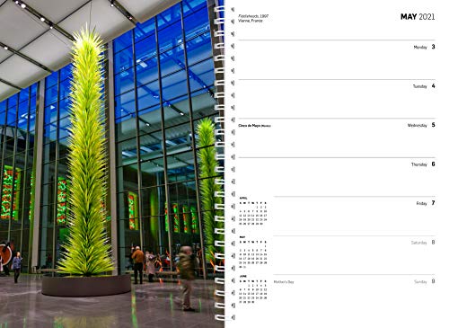 Chihuly 2021 Weekly Planner