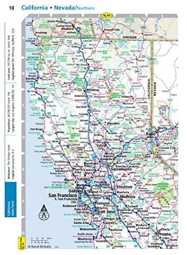 Rand McNally 2023 EasyFinder Midsize Road Atlas (Rand McNally Road Atlas Midsize Easy Finder)