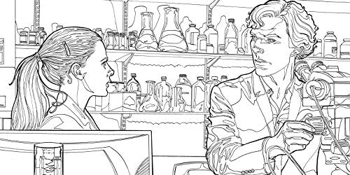 Sherlock: The Mind Palace: The Official Colouring Book