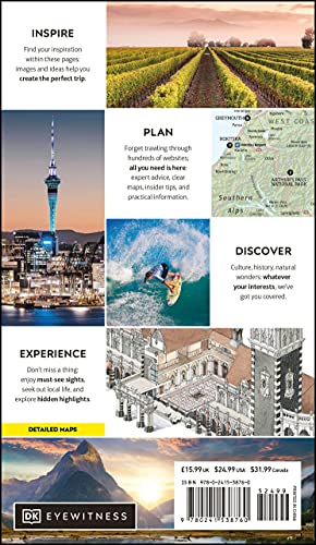 DK Eyewitness New Zealand (Travel Guide)