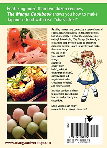 The Manga Cookbook: Japanese Bento Boxes, Main Dishes and More!