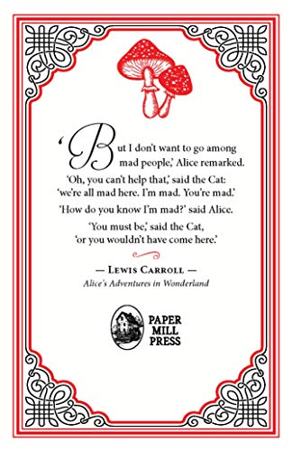 Alice's Adventures in Wonderland Lewis Carroll Classic Novel,(Down the Rabbit Hole-tale of Self Discovery and Curiosity), Ribbon Page Marker, Perfect for Gifting